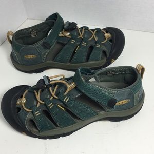 Keen Newport H2 Water Hiking Shoes Green Women Sz. 5 Sandals 1020364